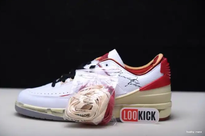 Rep Husky Retro Jordan DJ4375-106 White Red 2 SP Low Off-White 0510